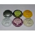 SERIE DE 6 CAPSULES DE CHAMPAGNE TUAL