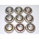 N° 799.i - SERIE DE 9 CAPSULES DE CHAMPAGNE - GENERIQUE ( Verso Or)
