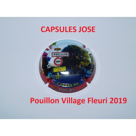 capsule de champagne PHILIPPE DOURY (Pouillon Fleuri 2019)