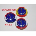 SERIE DE 3 CAPSULES DE CHAMPAGNE - GENERIQUE  "Europe - N°4.5.6"