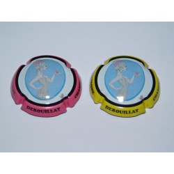 2 CAPSULES DE CHAMPAGNE - DEROUILLAT N°16.b et 16.c