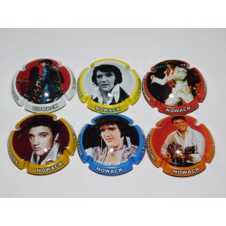 Série de 6 capsules de champagne - NOWACK LAYOUR (Elvis Presley) N°14