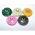 Lot de 5 capsules de champagne MULETTE CORBON