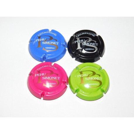 4 CAPSULES DE CHAMPAGNE - PEHU SIMONET