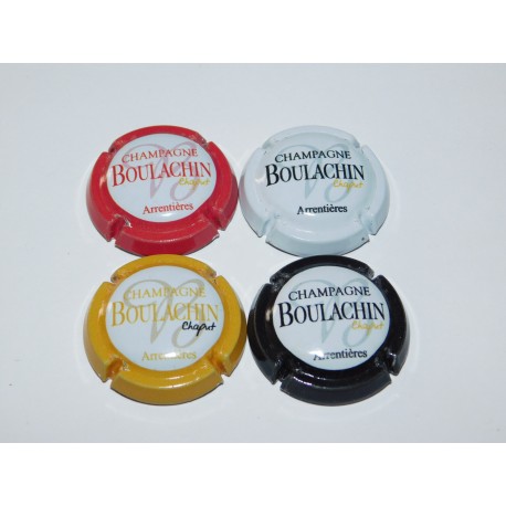 4 CAPSULES DE CHAMPAGNE - BOULACHIN CHAPUT  N°6