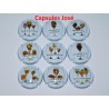 N°1305 - Série de 9 capsules de champagne - GENERIQUE (L'évolution des Arômes)