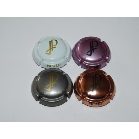 4 CAPSULES DE CHAMPAGNE - JACQUES PICARD