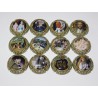 2 ème Série de 12 capsules de champagne - GENERIQUE (Les Tableaux de Renoir)