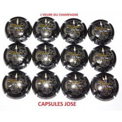 SERIE DE 12 CAPSULES DE CHAMPAGNE - GENERIQUE (L’Heure du Champagne)
