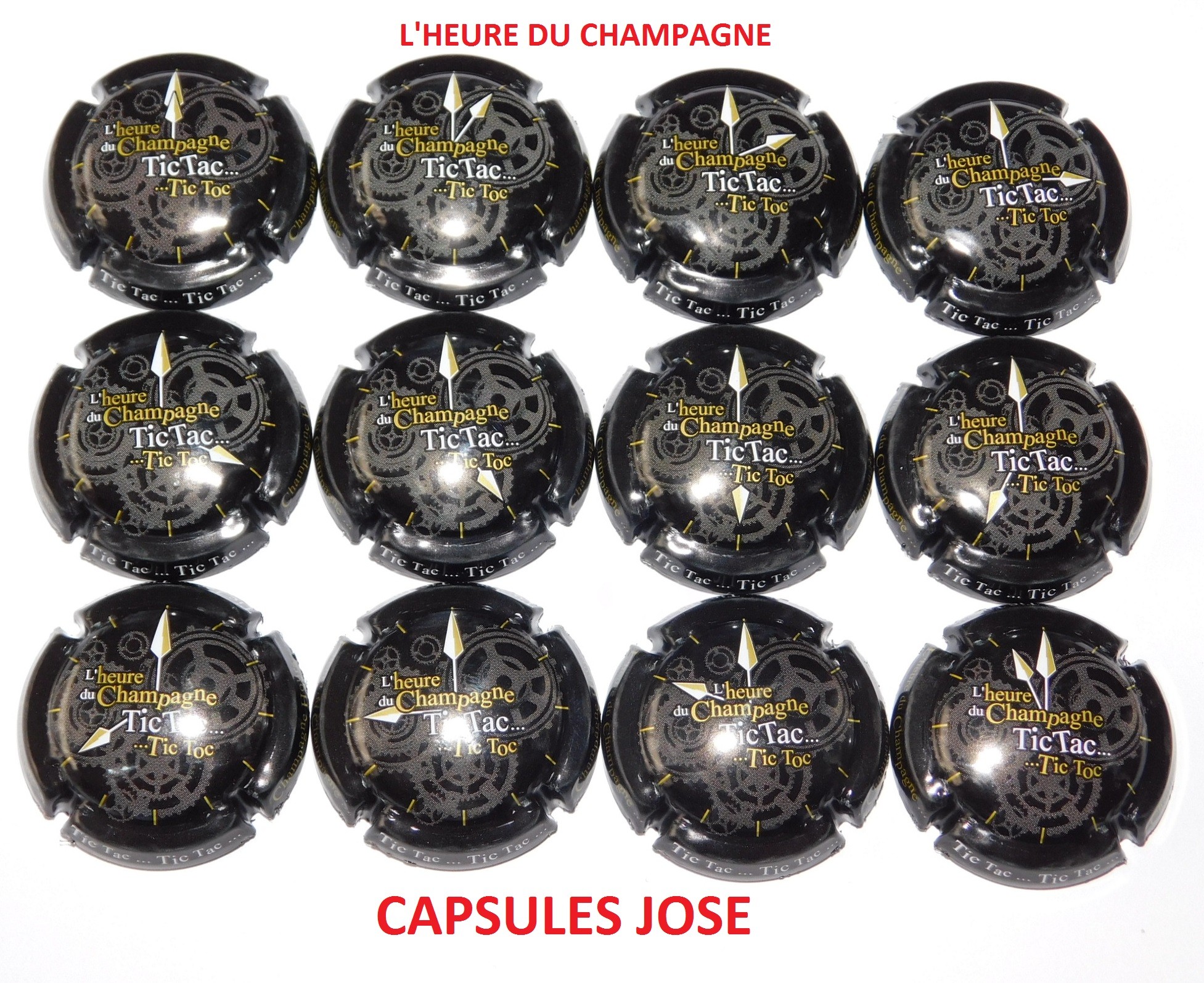 COLLIER CAPSULE CHAMPAGNE EVERY DAY