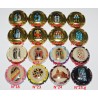 LOT DE 16 CAPSULES DE CHAMPAGNE - OUDARD FRANCOIS