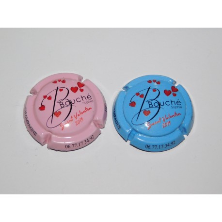 2 CAPSULES DE CHAMPAGNE - SOPHIE BOUCHE N°2 et 2.a (300 exemplaires numerotés)