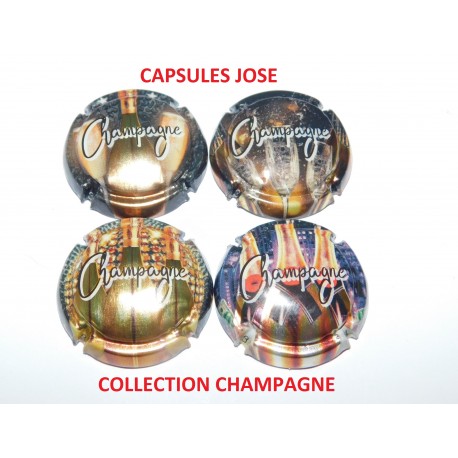 NEWS - Série de 4 Capsules de champagne Générique (Champagne)