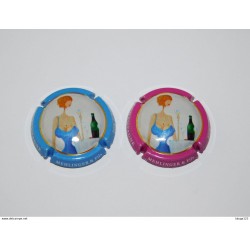 2 capsules de champagne - MEHLINGER N°A4 et A4.a (360 Ex)