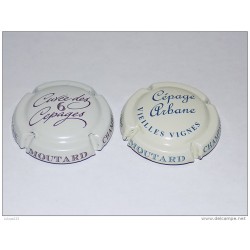 2 Capsules de champagne - MOUTARD N°22 et 23