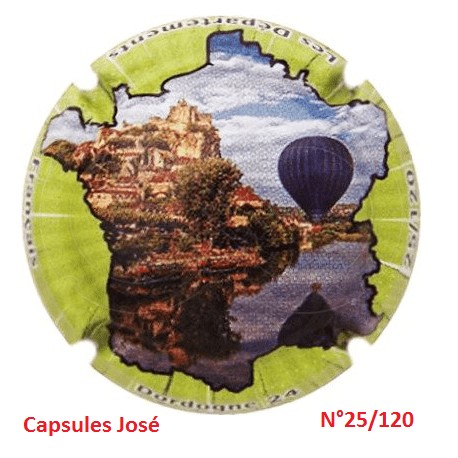 Capsule N°25/120 Régions de France