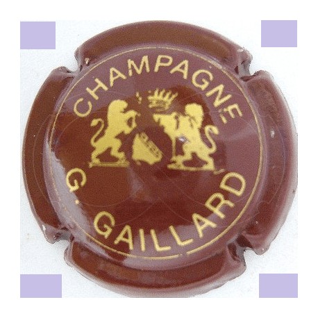 CAPSULE DE CHAMPAGNE - GAILLARD GILBERT N°2