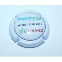 CAPSULE DE CHAMPAGNE - GRAUVES N°23 (Jumelage Bredene 2018)