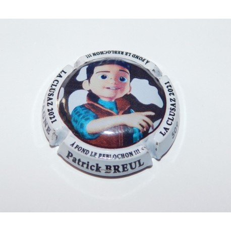 Capsule de champagne - PATRICK BREUL N°135.b