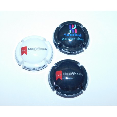 3 Capsules de champagne - GUILLETTE BREST