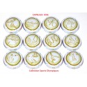 N°1426 - Série de 12 Capsules de champagne GENERIQUE (Sports Olympiques)