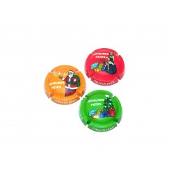SERIE 3 CAPSULES DE CHAMPAGNE - JEAN COLLIN N°24 au 24.a