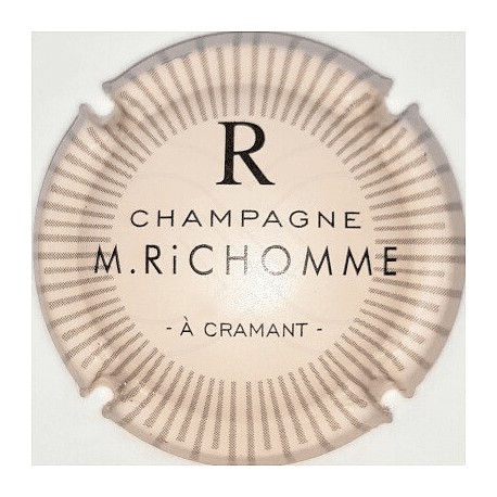 Capsule de champagne - M.RICHOMME N°14.f