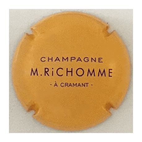 Capsule de champagne - M.RICHOMME N°19