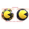 2 Capsules de champagne SONNET GILLOT (Pacman) 480 Exemplaires