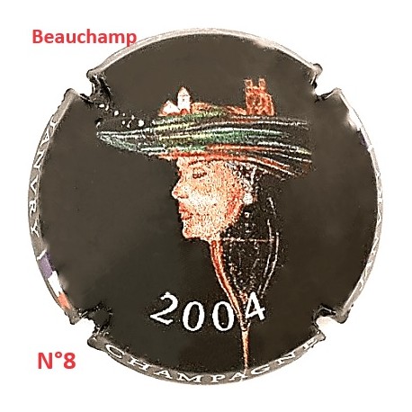 Capsule de champagne - BEAUCHAMP N°8