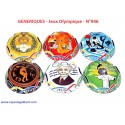 N° 946 - SERIE DE 6 CAPSULES DE CHAMPAGNE GENERIQUE "Jeux Olympique"