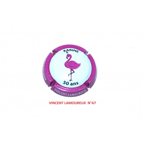 Capsule de champagne - VINCENT LAMOUREUX N°A7 (360 Exemplaires)