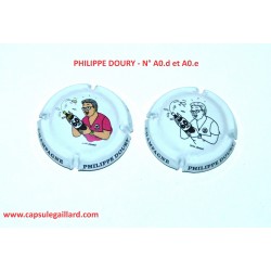 2 Capsules de champagne - PHILIPPE DOURY N°AO.d et AO.e