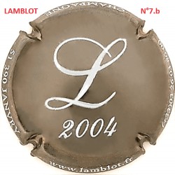 Capsule de champagne - LAMBLOT  N°7.b