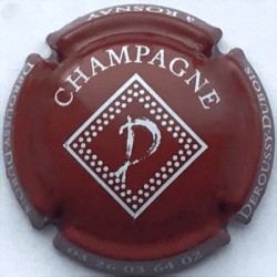 Capsule de champagne - DEROUSSY DUBOIS  N°10.a