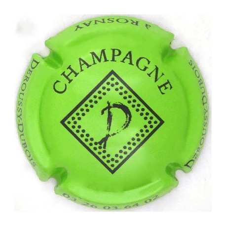 Capsule de champagne - DEROUSSY DUBOIS  N°10.c