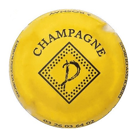 Capsule de champagne - DEROUSSY DUBOIS  N°10.g