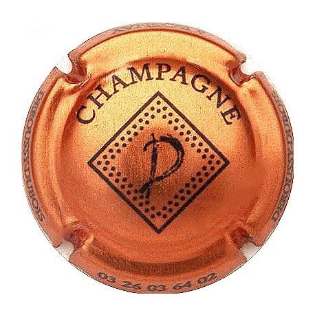 Capsule de champagne - DEROUSSY DUBOIS  N°10.j