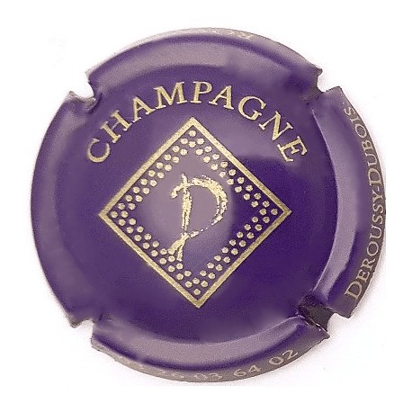 Capsule de champagne - DEROUSSY DUBOIS  N°10.l