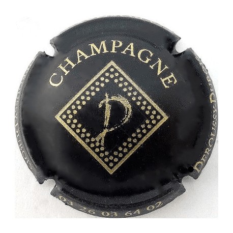 Capsule de champagne - DEROUSSY DUBOIS  N°10.m