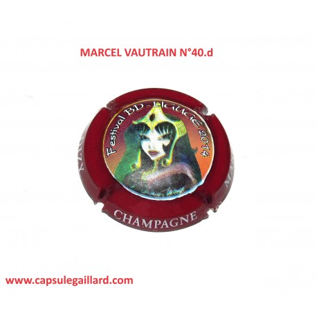 Capsule de champagne - MARCEL VAUTRAIN  N°40.d