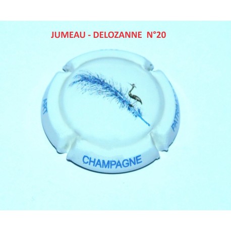 Capsule de champagne - JUMEAU DELOZANNE N°20