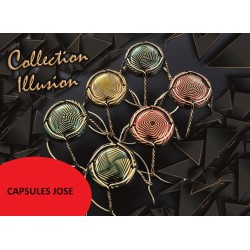 News - Série de 6 Capsules de champagne GENERIQUE (Illusion)