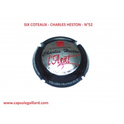 Capsule de champagne - SIX COTEAUX - CHARLES HESTON N°52