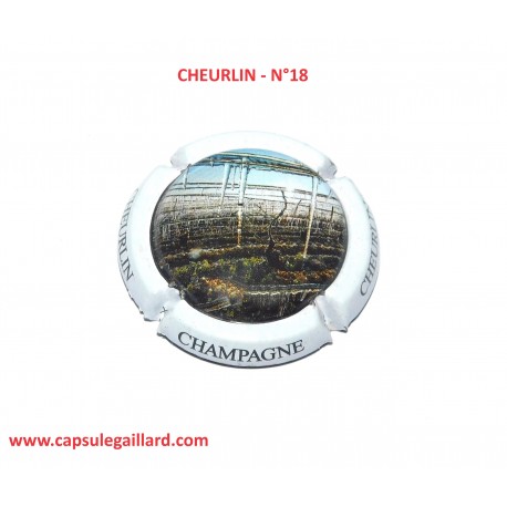 Capsule de champagne - CHEURLIN N°18