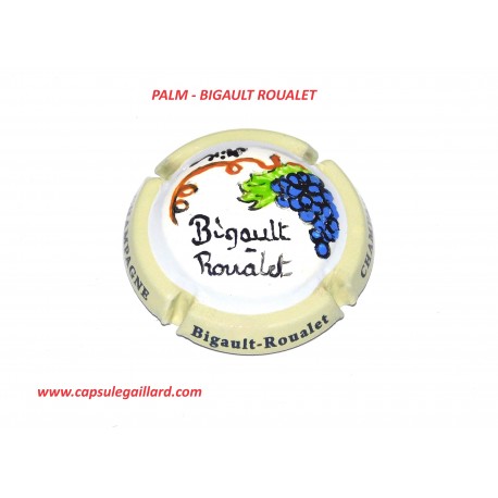 Capsule de champagne PALM - BIGAULT ROUALET - 120 Exemplaires