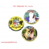 SERIE 3 CAPSULES DE CHAMPAGNE - PIET - ROBILLARD N°1et  2 au 2.a