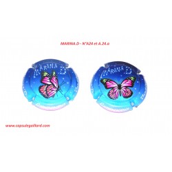 2 Capsules de champagne - MARINA.D N°A24 et A24.a