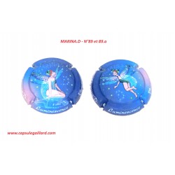 2 Capsules de champagne - MARINA.D N°89 et 89.a