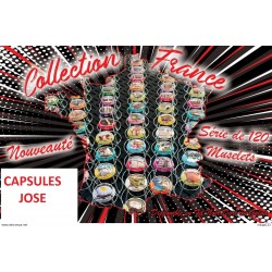 Série de 120 capsules de champagne - GENERIQUE (Collection France)